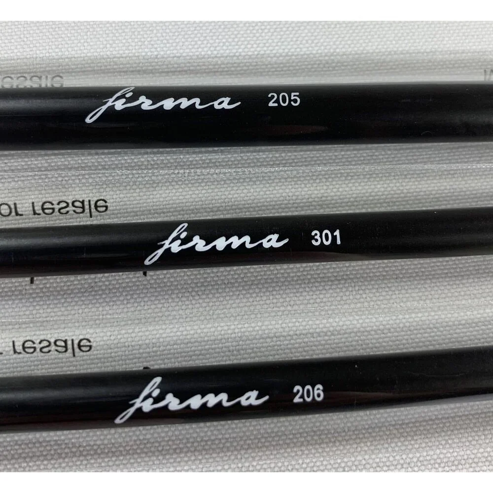 Firma Beauty 3 Pc Eye Makeup Brush Set 205/301/206 Precision Blending Detail NEW
